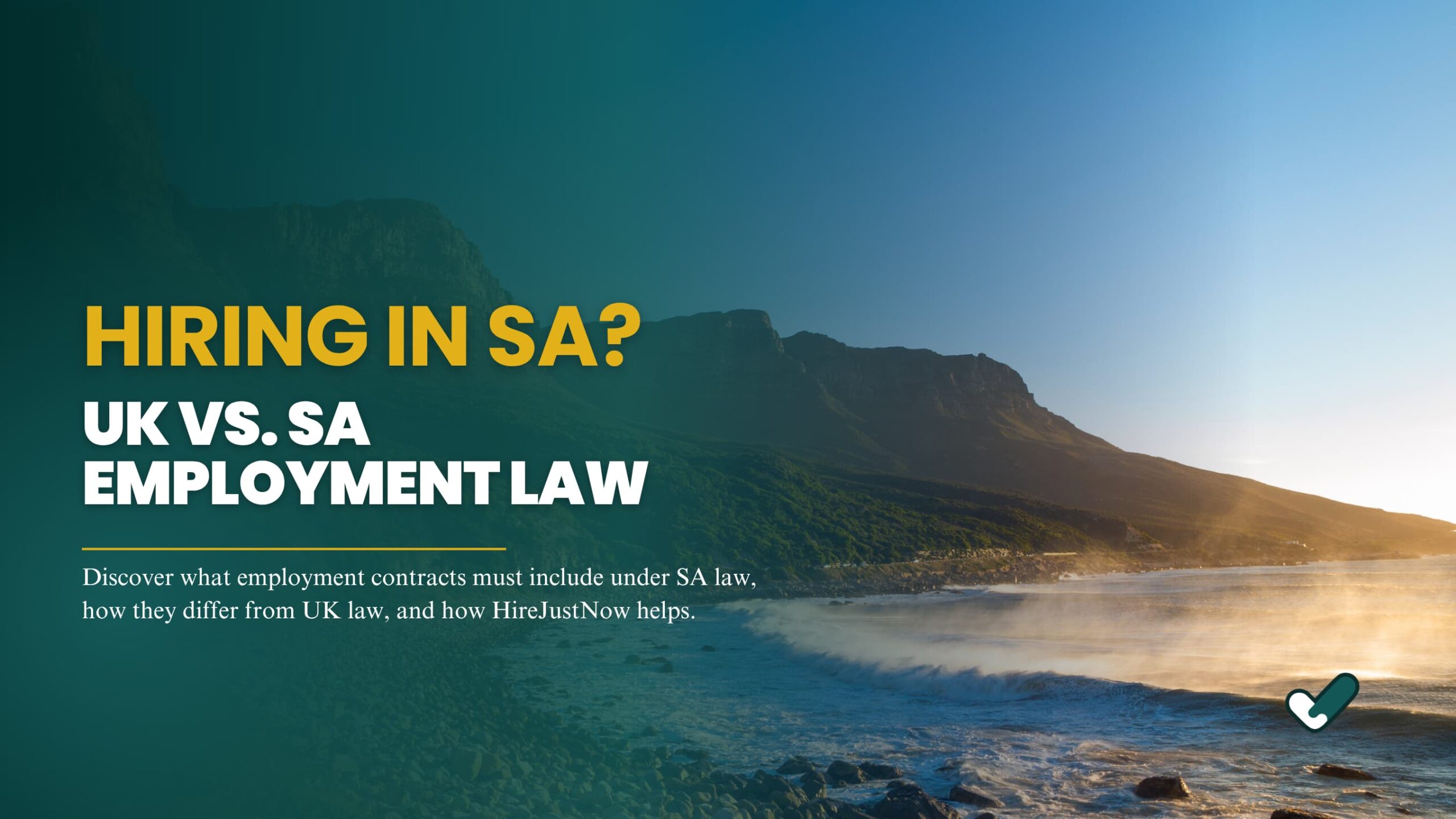 Employment contracts in South Africa compared to UK law for global employers