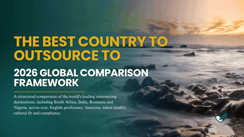Best country to outsource to comparison chart