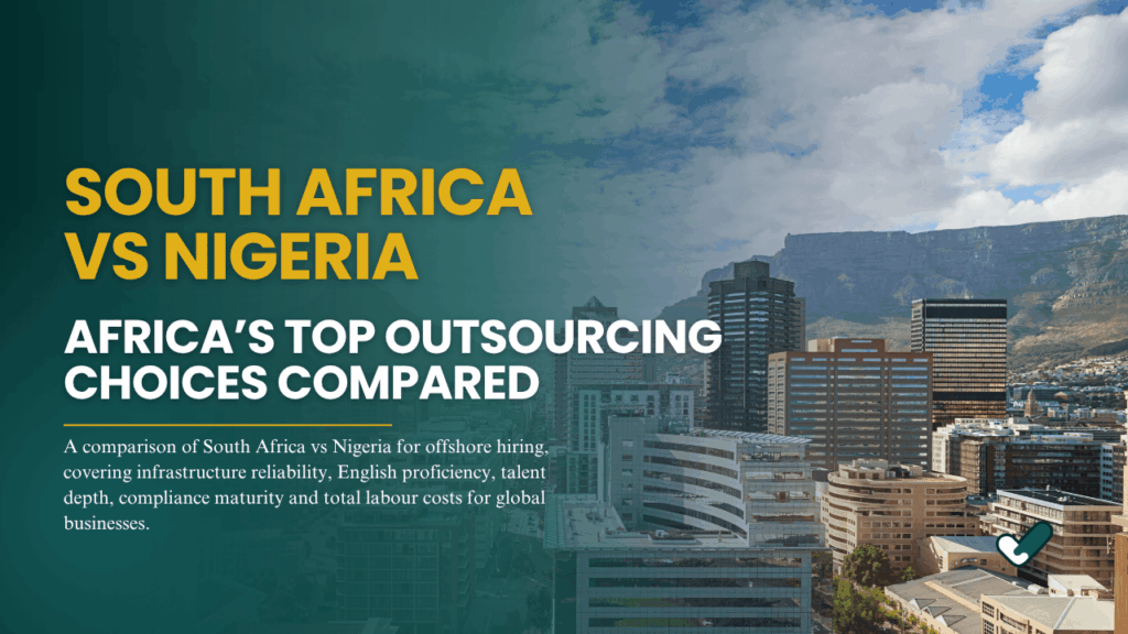 South Africa vs Nigeria outsourcing comparison